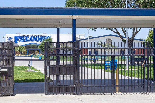 The entrance to Atwater High School in Atwater.