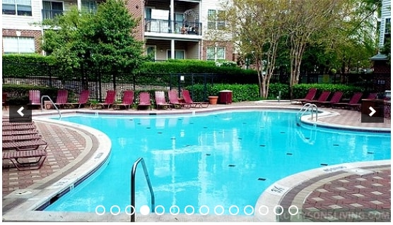 Pool View of Balcony