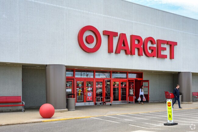 The retail chain Target is located near Hull Court Park.