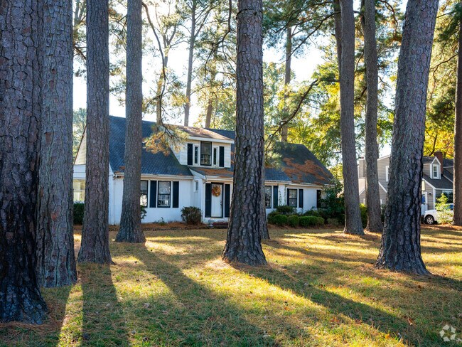 Residents of Riverside enjoy the privacy the community's woods affords them.