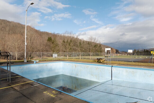 There is even a pool for the community at 
Joseph B Radez Elementary School.