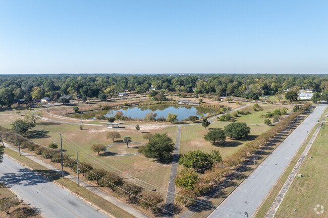Residents take advantage of the open green spaces in Ragsdale.