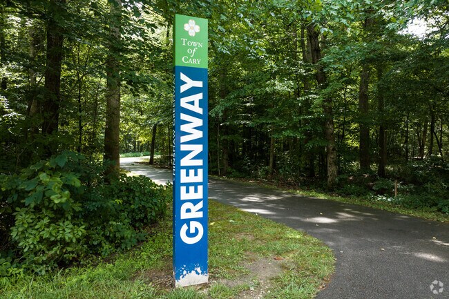 South Cary is home to over 80 miles of Greenway trails.