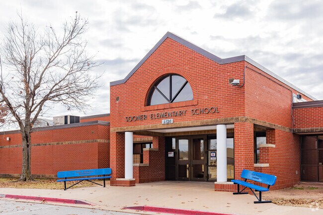 Kids are challenged to excel at Sooner Elementary School.