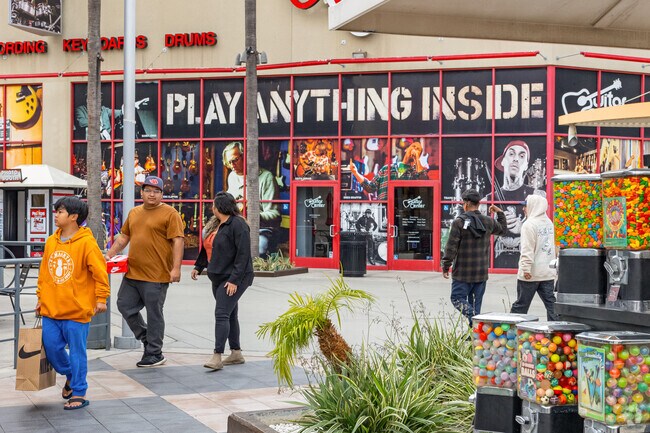 The Outlets at Orange offer an open air shopping and dining experience near Anaheim.