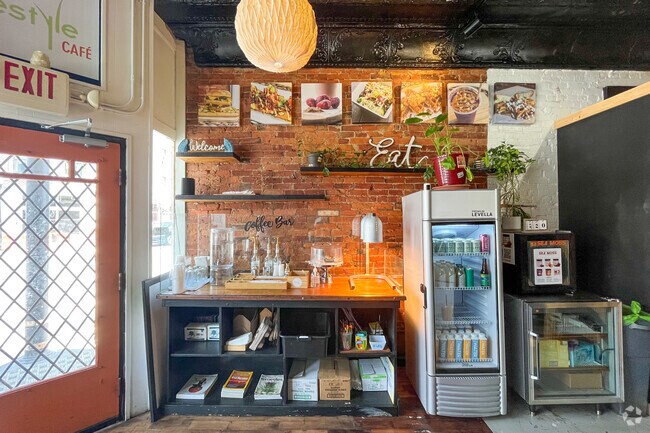 Locals in Olde Towne East frequent The Lifestyle Cafe, which serves plant-based vegan food and coffee.