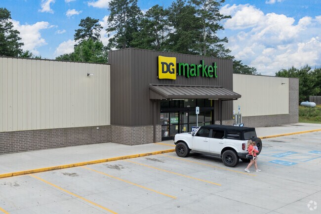 DG Market is a local staple in Gloster-Kickapoo for groceries and quick stops.