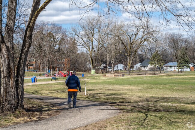 Maplewood residents enjoy taking a stroll through Robinhood Park.