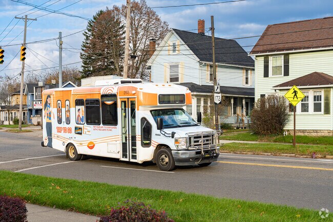 The SARTA bus line serve all the residents of East Brookfield.