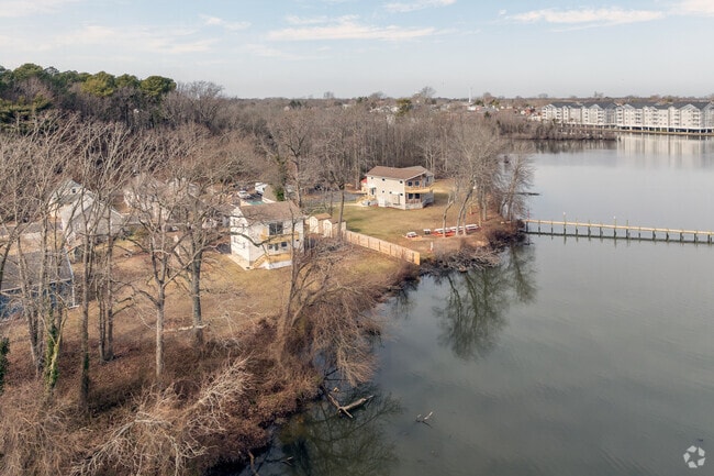 Some homes in Seaford are located close to the banks of the Nanticoke River which allows for boaters to have private docks but increases the risk of flooding.
