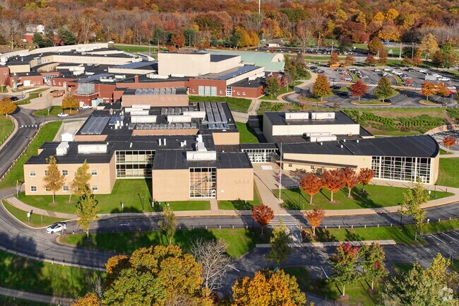 Rham Middle School has 377 students in grades 7-8 with a student-teacher ratio of 8 to 1.