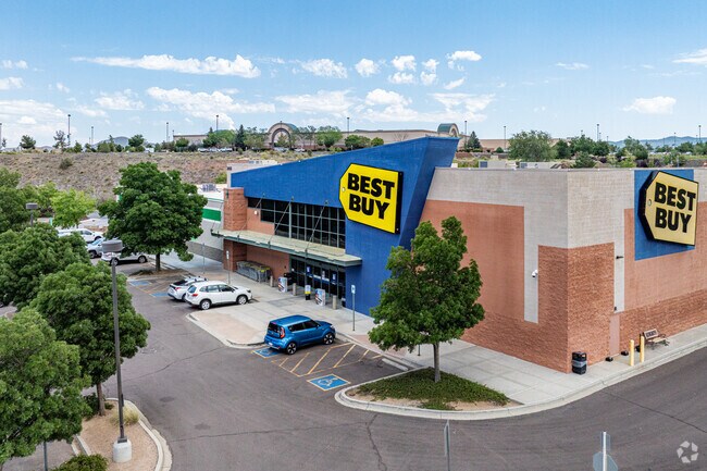 Best Buy is one of several major retail brands at Pine Ridge Marketplace.