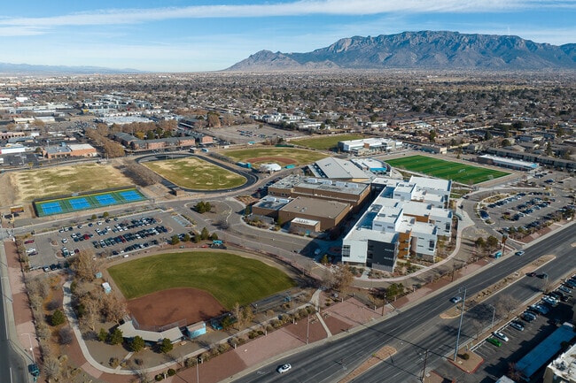 With many sports fields Del Norte High School has a great athletics program.