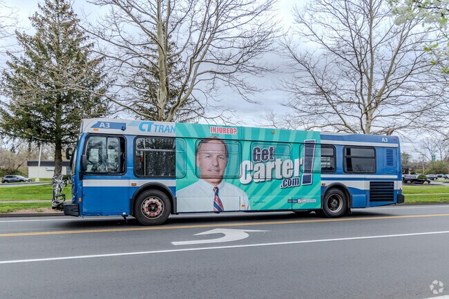 Kensington offers excellent transportation for its residents in Berlin, CT.