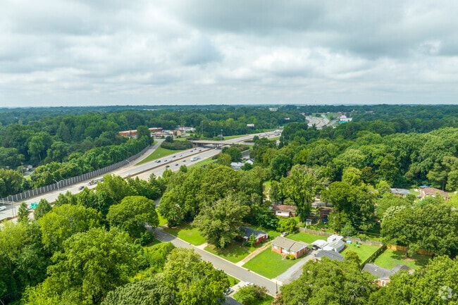 Mature foliage help residents of Thomasboro-Hoskins forget how close they are to the city.