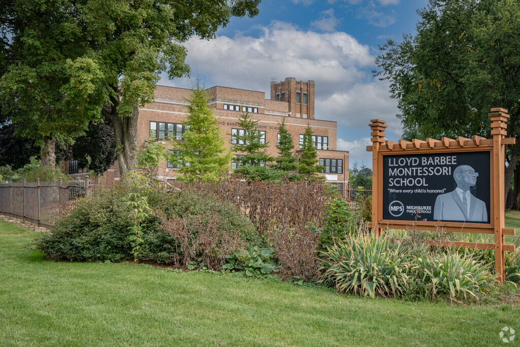 Lloyd Barbee Montessori School in Rufus King serves students in grades PK-6.