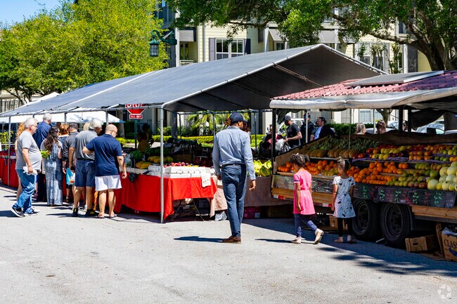 You can find farm fresh produce at the Celebration Farmers Market.