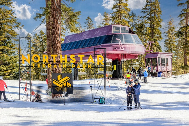 Northstar Terrain Park offers skiing and riding minutes from Truckee.