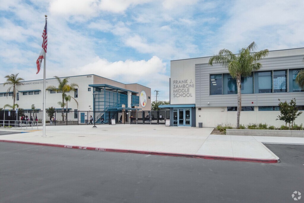 Frank J. Zamboni Middle School serves 6th-8th grade students.