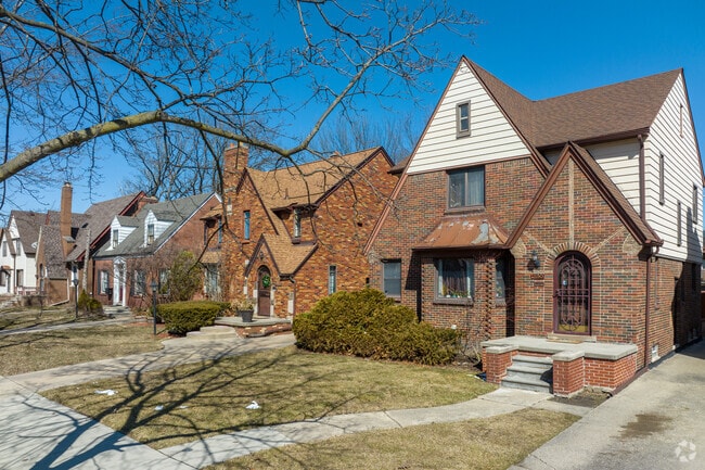 The Morningside suburb is filled with stunning Tudor brick homes.