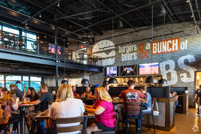 Just east of Norwoodville the Burger Shed serves a mean burger.