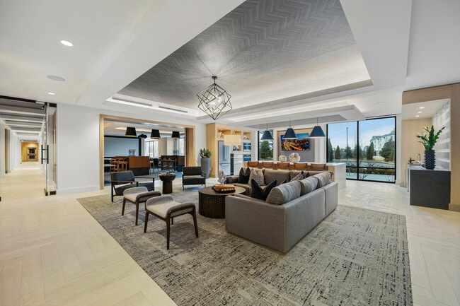 Entertaining kitchen and social lounge