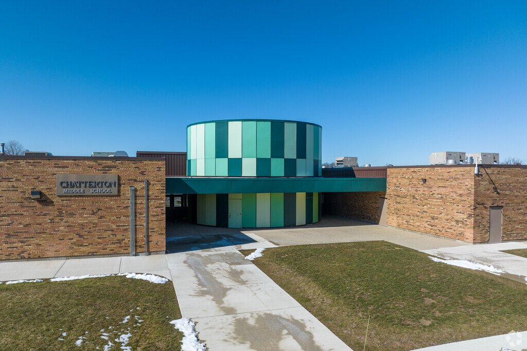 Chatterton Middle School serves about 375 students in Warren.