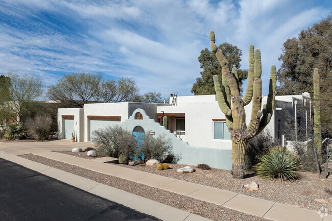 Pueblo-inspired homes make up some communities in Bear Canyon.
