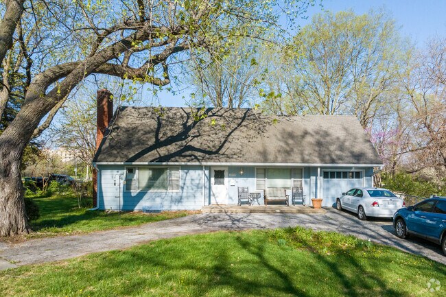 A ranch-style home in Hickman Mills.