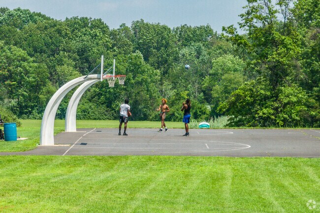 Buccleuch [book-loo] Park is also on the water. It has athletic facilities, gardens and a historic colonial mansion.