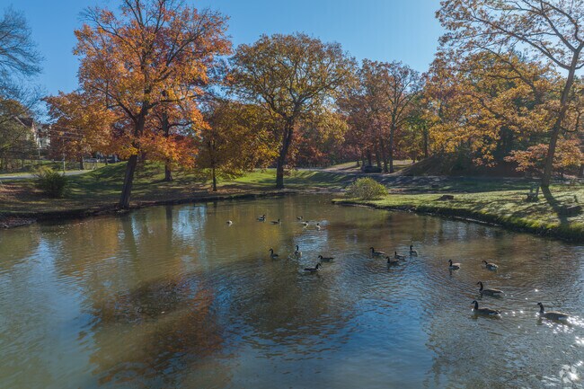 Hamilton Park in East End District spans 93 acres with historic landmarks and wildlife.