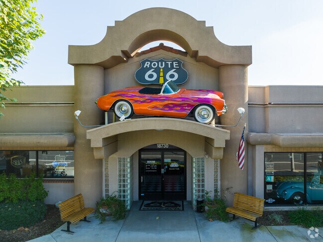 You can't miss Route 66 Classic Grill as you drive along Soledad Canyon Rd in Canyon Country.