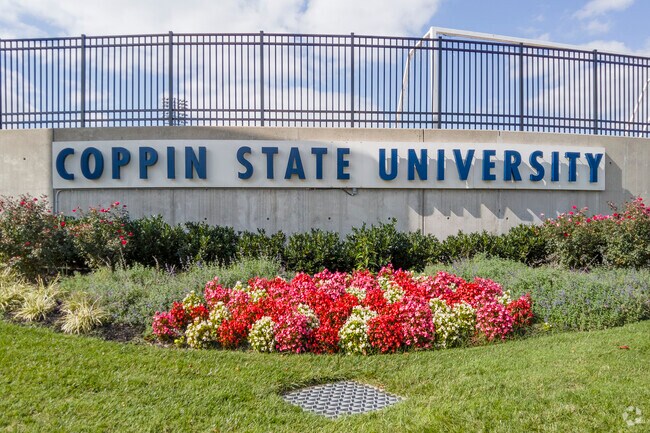 Coppin State University is located in close proximity to Liberty Square.