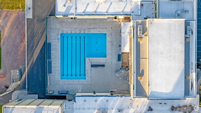 Pool at Abraham Lincoln High School.