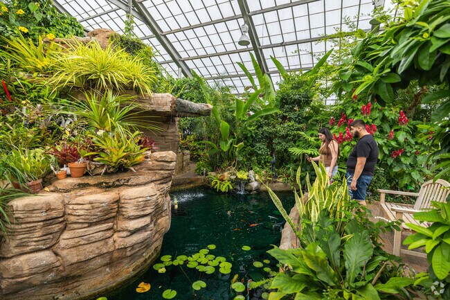 Garfield Park Conservatory has wonderful plant life to Bates-Hendricks residents to enjoy.