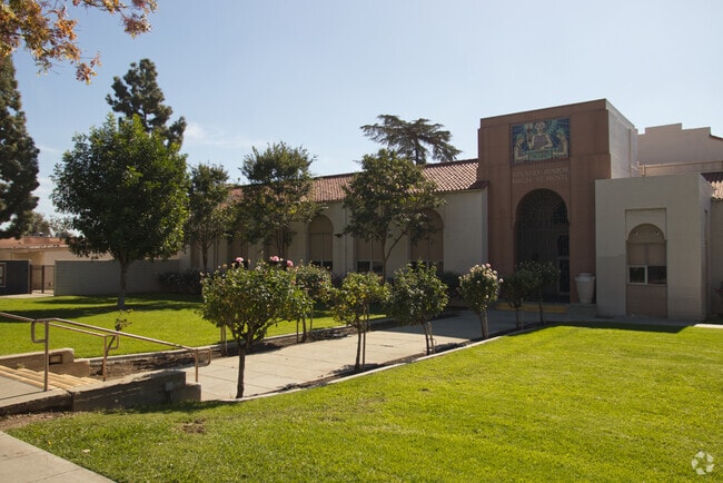Upland Junior High School provides education in the neighborhood of 
Upland.