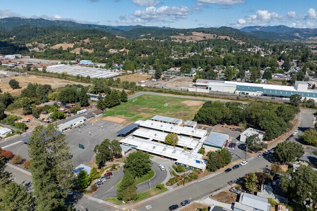 Baechtel Grove Middle School offers a large campus for your children to enjoy.