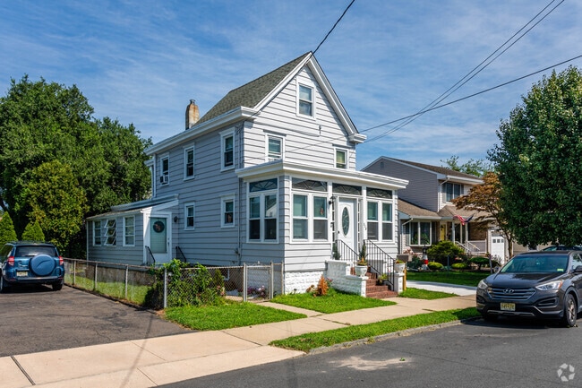 Colonial-style homes line many streets in South Amboy, NJ.