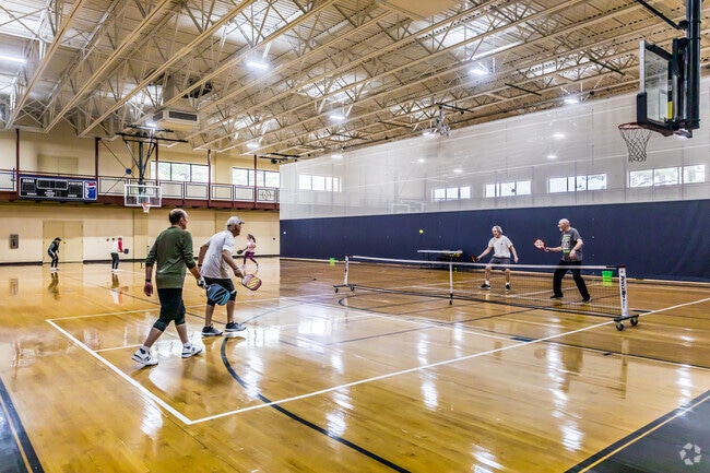 Challenge friends to a pickleball match at H.W. Cox Community Center in Collierville.