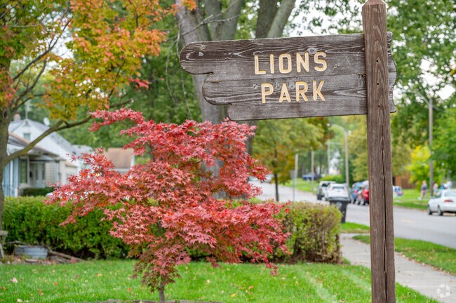 Hazelwood kids can walk or ride their bikes to Fort Wayne's Lions Park.