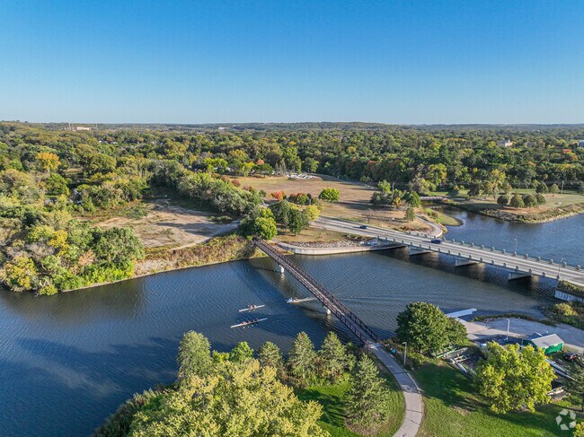 Quarry Hill West is a neighborhood outside of Rochester that offers a lot of green space.
