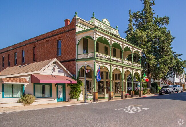 The Emporium in Downtown Jamestown is one of the oldest buildings in the area.
