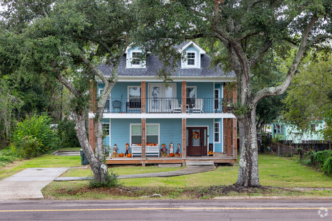 A quaint two story home found in Port Arthur.