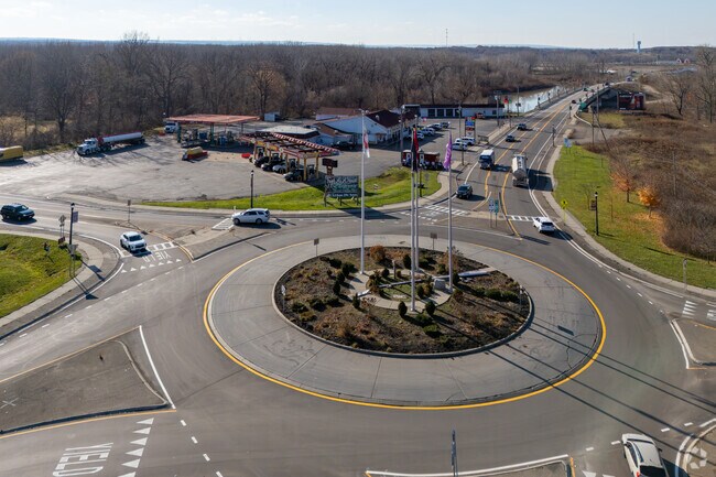 Route 20 connects drivers to nearby cities like Buffalo.