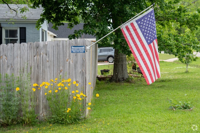 Beautiful spring flowers are a common part of the graceful streets of Ward Heights.