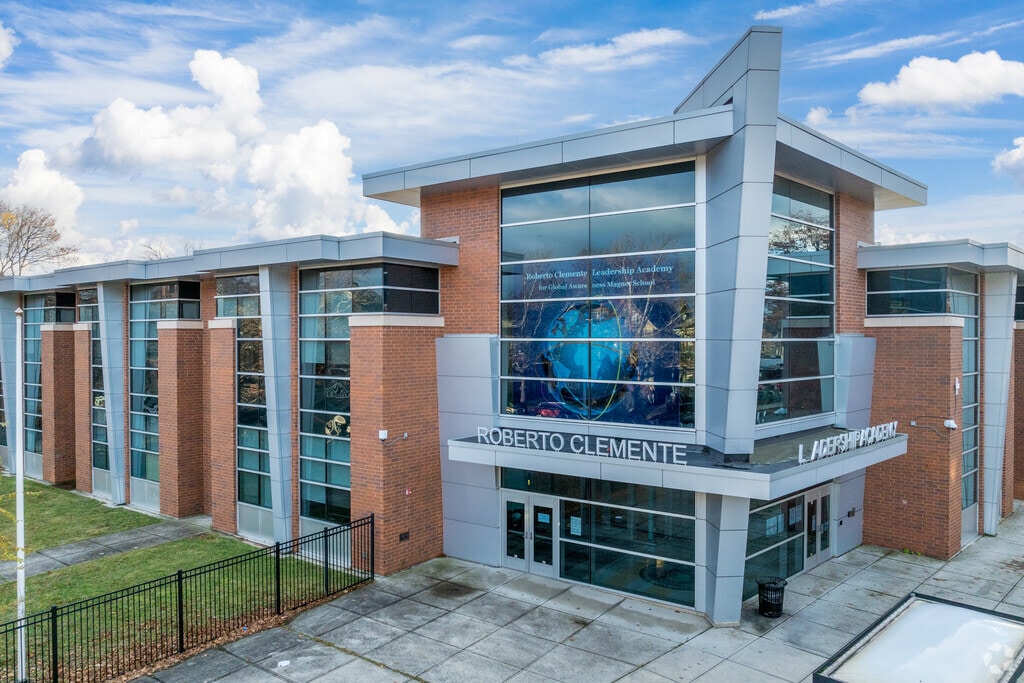 The Roberto Clemente Leadership Academy offers a modern campus to Hill locals.