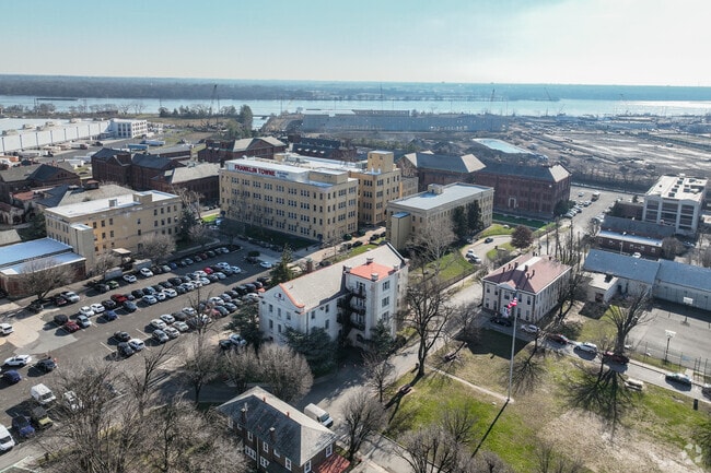 Franklin Towne Charter High School is in the Frankford Arsenal complex.