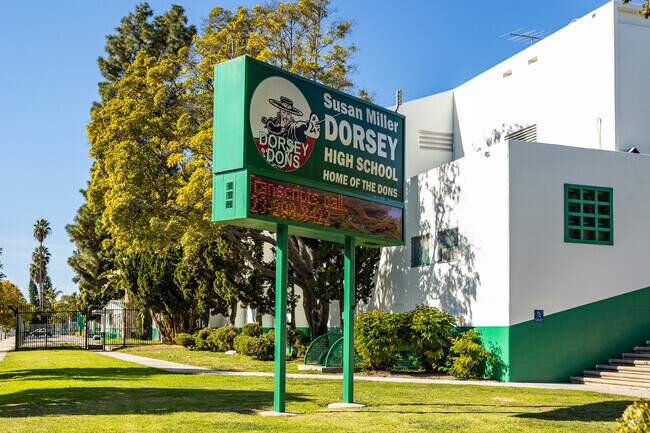 Susan Miller Dorsey High School is part of the Los Angeles Unified School District.