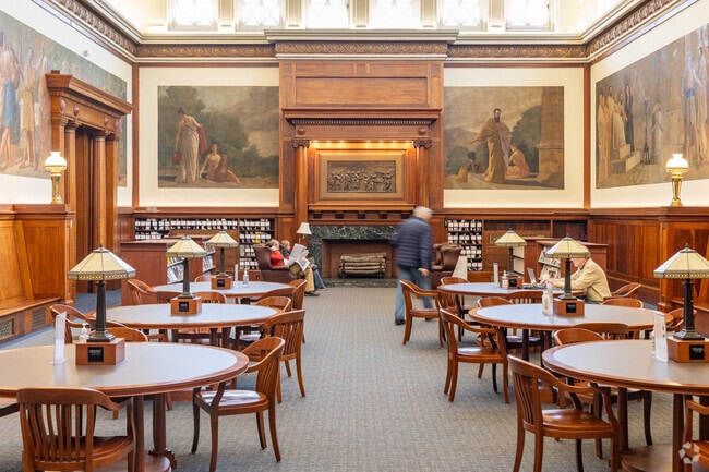 Franklin is the location of the first public library in the country.