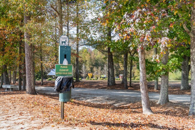 Dog-friendly stations at Clinton Nature Preserve offers perfect convenience for dog owners.